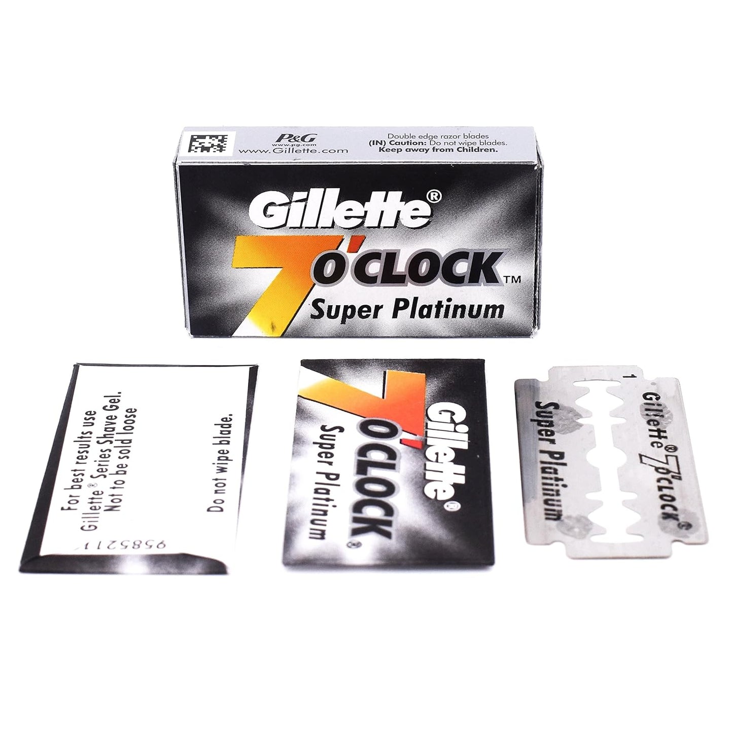 Gillette 7O'Clock Super Platinum - 10 Pack