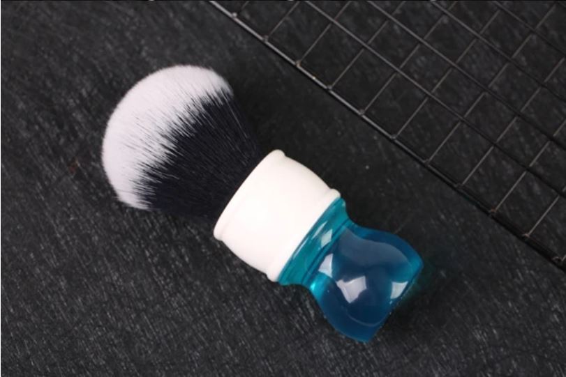 Yaqi Aqua Tuxedo Synthetic Hair Shaving Brush R1818