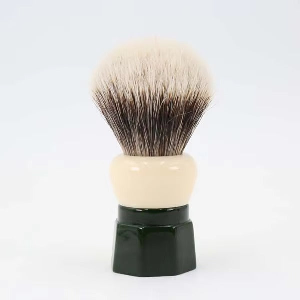Yaqi Green Obsidian Badger Synthetic Shaving Brush R210404-S