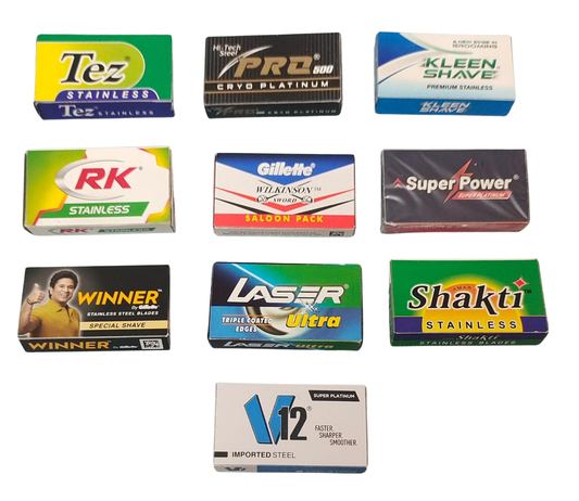 Indian Blade Sample Pack (Pack of 10 Tucks)