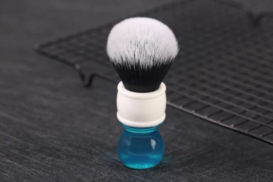 Yaqi Aqua Tuxedo Synthetic Hair Shaving Brush R1818