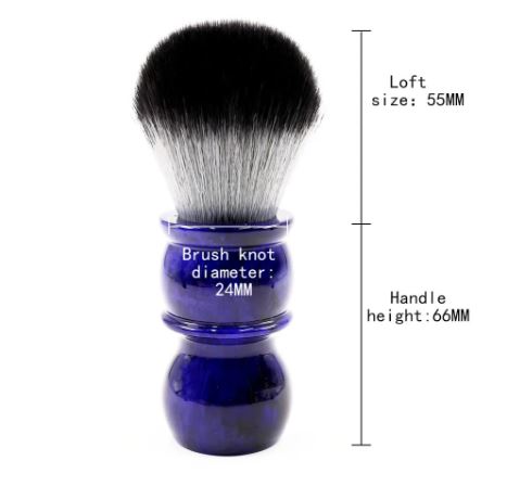 Yaqi Timber Wolf Synthetic Shaving Brush