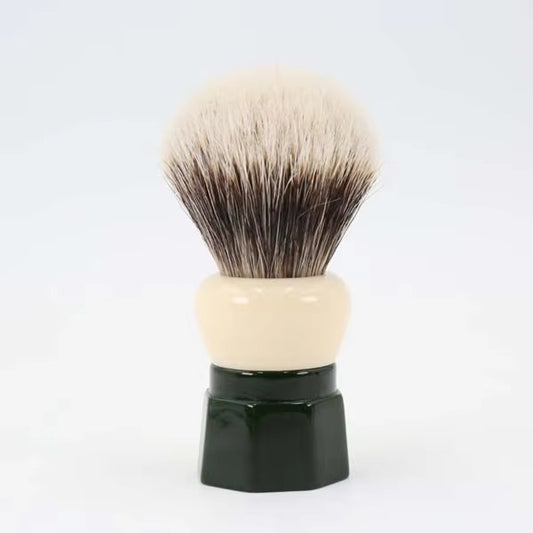 Yaqi Green Obsidian Badger Synthetic  Shaving Brush R210404-S